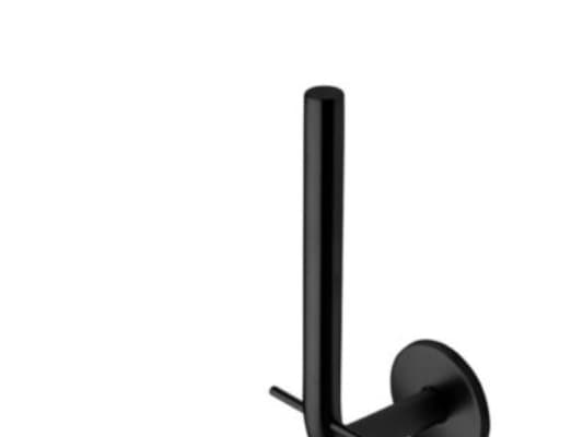 Reserve toiletrulleholder, 160 mm, PVD Sort, d line, Sanitet.