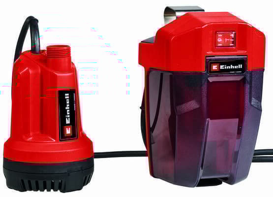 Einhell GE-SP 18 Li - Solo, Batteri, 0,8 stang, 5000 l/t, Sort, Rød - SOLO