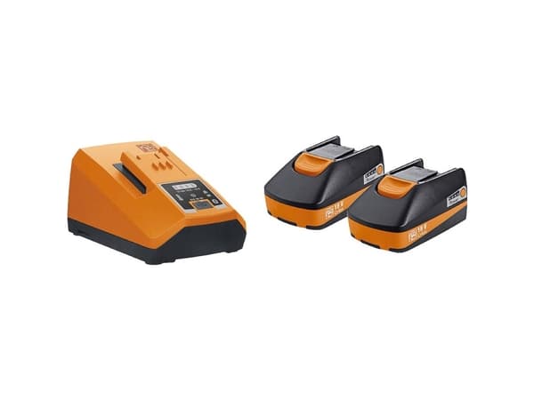 FEIN 92604324010, Batteri- og ladersett, Lithium-Ion (Li-Ion), 3 Ah, 18 V, Fein, Sort, Oransje