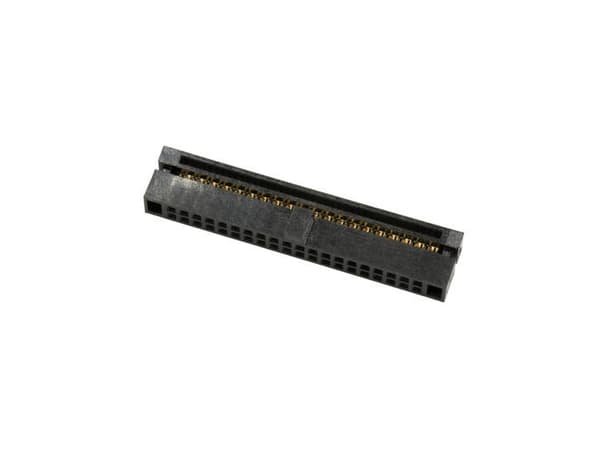 econ connect PC40G1, DIN 41651, Musta, Kupari, Kestomuovipolyesteri (PBT), Kulta, Kupariseos, 250 V