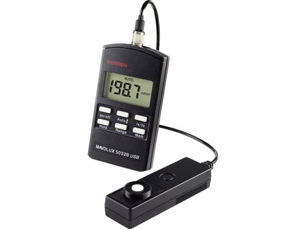 Gossen Mavolux 5032 B USB-lukumittari