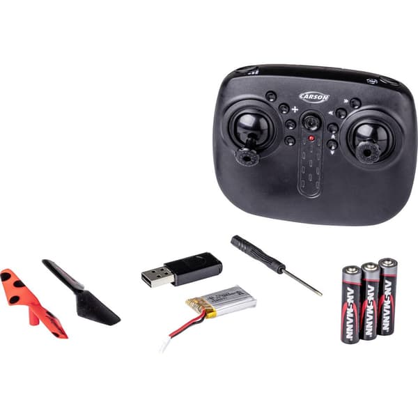 Nybörjare Quadrocopter Carson Modellsport X4 Quadcopter Angry Bug 2.0 RtF