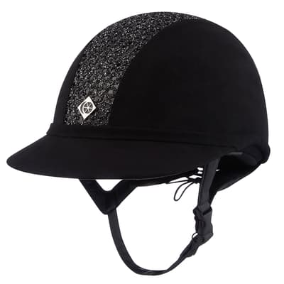 Charles Owen SP8 Sparkly Bred Solskärm storlek: 55 cm