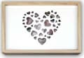 Miniatyrbild 4 av 4: ZEP LOVE BOX, Förvaringslåda, Vit, Trä, Rektangulär, Trä, Monokromatiskt, 215 mm