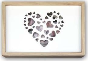 ZEP LOVE BOX, Förvaringslåda, Vit, Trä, Rektangulär, Trä, Monokromatiskt, 215 mm