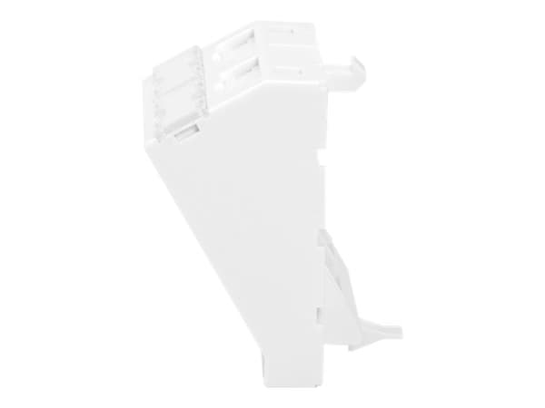 DIGITUS DN-93802-7-SH - Planskiva - signalvit, RAL 9003 - 2 portar