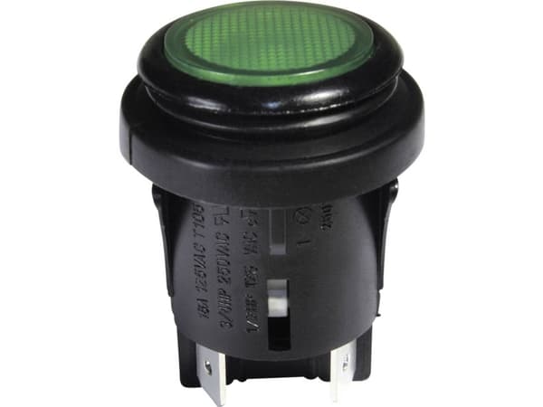 interBär inter BÄR Trykkbryter 250 V/AC 16 A 2 x Av/(På) Tastende IP65 1 stk.