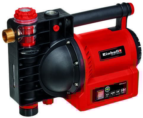 Einhell GE-GP 1145 ECO, 1100 W, AC, 4,8 stang, 4500 l/t, Sort, Rød