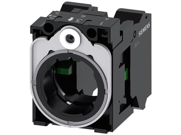 Siemens 3SU1550-1AA10-3NA0 Pidike 3-kertainen (S x K) 30 mm x 40 mm 1 kpl 1 kpl