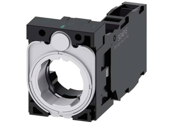Siemens 3SU1500-1AA10-1FA0 Pidike 3-kertainen (S x K) 30 mm x 40 mm 1 kpl 1 kpl