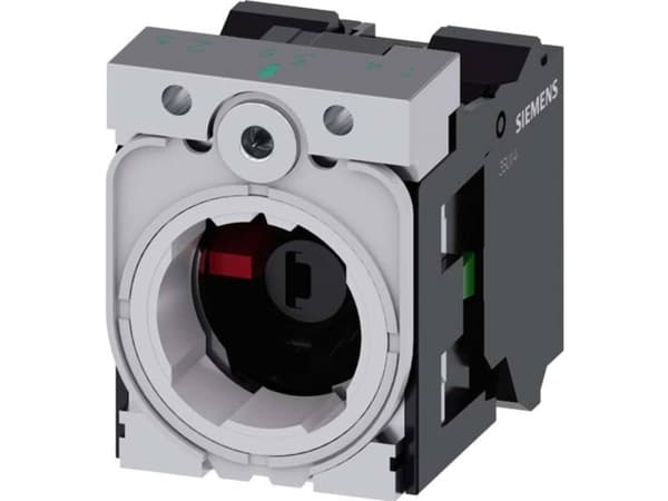 Siemens 3SU1551-1AB60-3MA0 Pidike 3-pyörävyö, LED-elementti (B x K) 30 mm x 40 mm 1 kpl 1 kpl