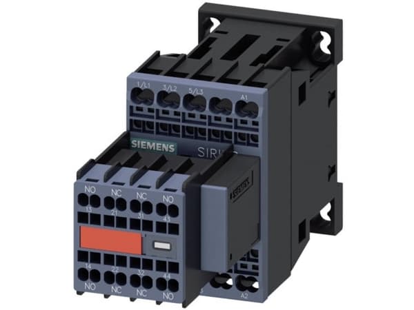 Siemens 3RT2015-2CK64-3MA0 Kontaktori 2 x rajakytkin, 2 x katkaisukosketin 19 kW 690 V 6,1 A Varistorin kanssa 1 kpl