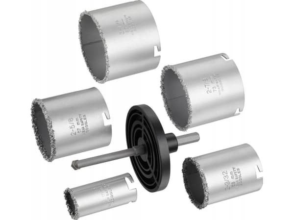 Stanley TCT holesaws for masonry and concrete 33-83 mm 5 pcs