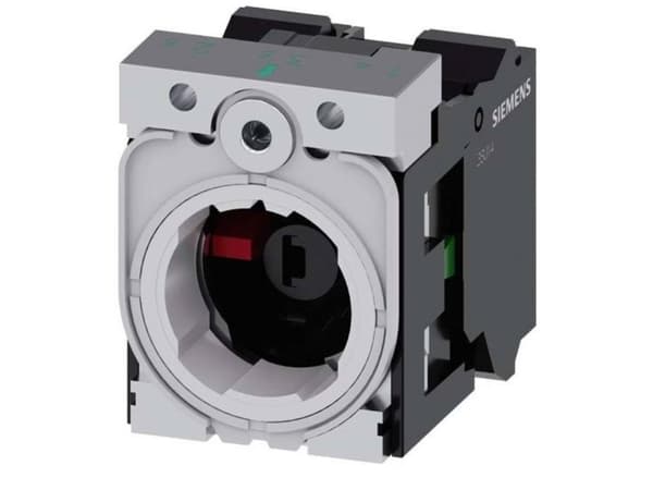 Siemens 3SU1551-1AB20-3MA0 Holder 3-dobbelt, med LED-element (B x H) 30 mm x 40 mm 1 stk