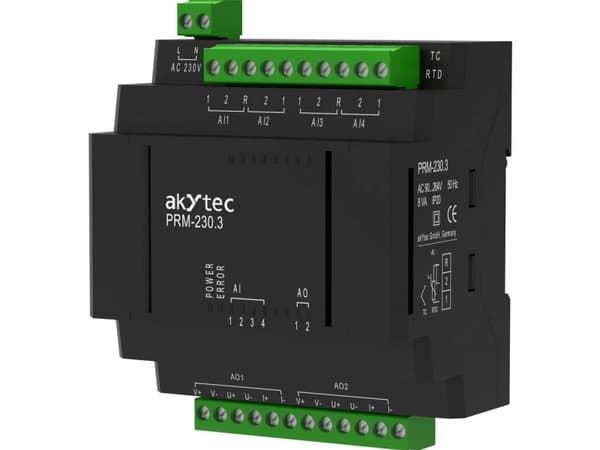 akYtec PRM-230.3 37C065 SPS laajennusmoduuli 230 V/AC