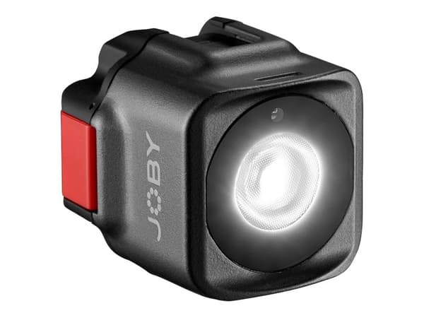 Joby Beamo - Lys på kamera - 1 hoder x 1 lampe - LED - DC Sort, Rød