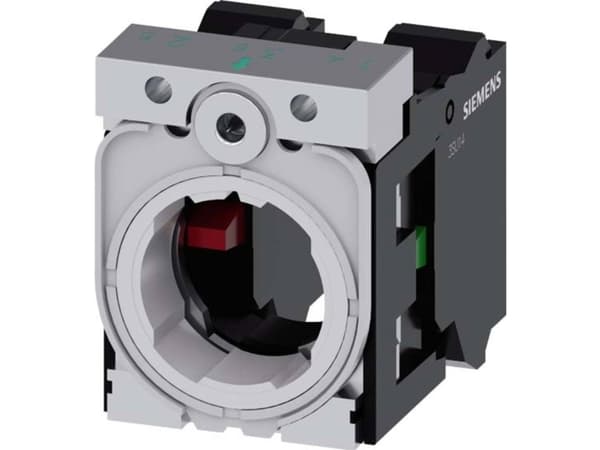 Siemens 3SU1550-1AA10-3MA0 Pidike 3-kertainen (S x K) 30 mm x 40 mm 1 kpl 1 kpl