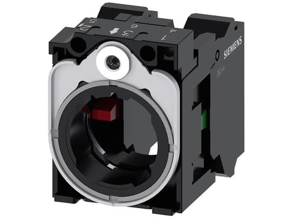 Siemens 3SU1550-1AA10-3MA0 Pidike 3-kertainen (S x K) 30 mm x 40 mm 1 kpl 1 kpl