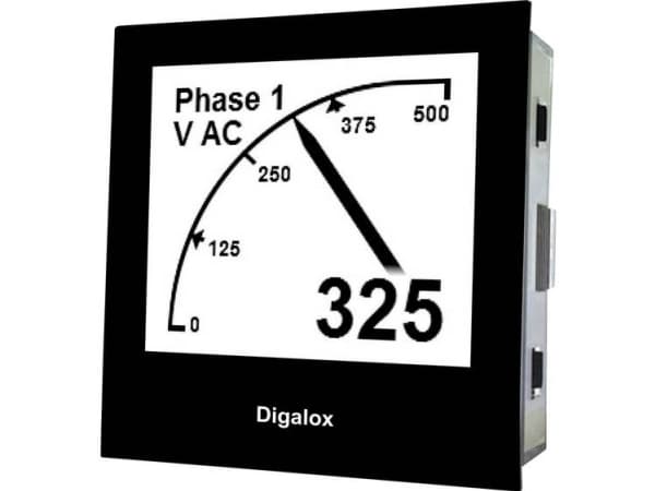 TDE Instruments Digalox DPM72-MPN+ Digitalt måleapparat til indbygning Digitalt installationsmåleudstyr