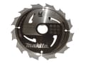 Miniatyrbild 1 av 4: Makita M-Force - Cirkelsågblad - för trä - 190 mm - 12 tänder - för Makita HS7601, HS7601J, HS7611, HS7611J