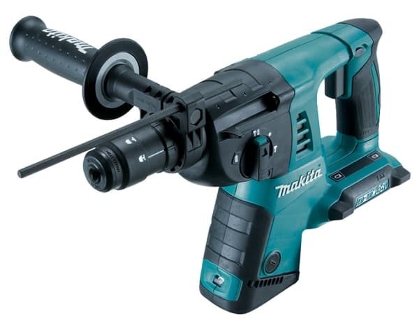 Makita DHR264Z - Roterende hammer - trådløs - 3-modus - SDS-plus - 2.5 joule - uten batteri - 18 V - SOLO