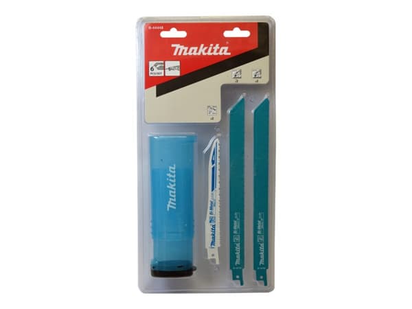 Makita - Reciprocating saw blade set - 6 delar - för Makita JR002GZ