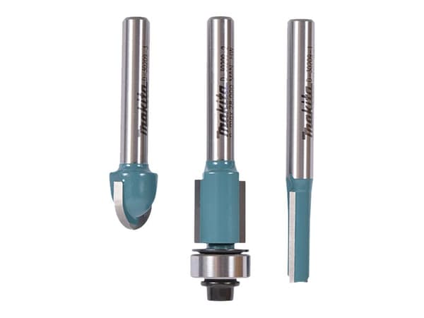 Makita - Jyrsinkärjen setti - 3 kpl - Makita DRT50Z:hen