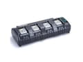 Miniatyrbilde 3 av 3: Makita DC18SF - Batterilader - 4 x batterier lader - 3 A - 4 utgangskontakter (batterikobler) - for Makita DCS553, DGA514, DGA901, DHP453, DHS630, DJ