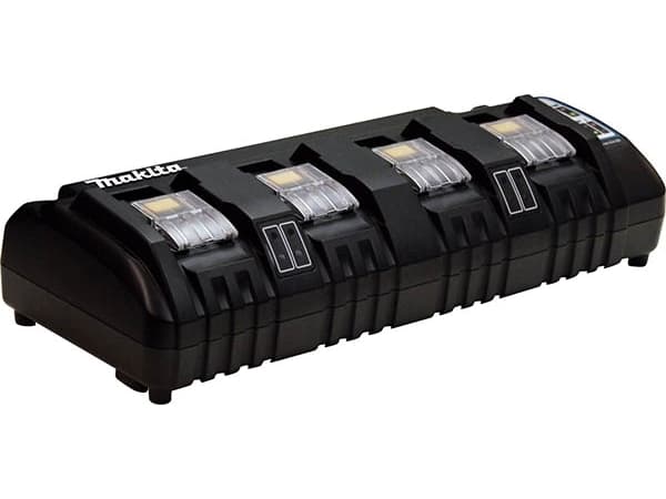 Makita DC18SF - Batterilader - 4 x batterier lader - 3 A - 4 utgangskontakter (batterikobler) - for Makita DCS553, DGA514, DGA901, DHP453, DHS630, DJ