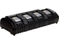 Miniatyrbilde 2 av 3: Makita DC18SF - Batterilader - 4 x batterier lader - 3 A - 4 utgangskontakter (batterikobler) - for Makita DCS553, DGA514, DGA901, DHP453, DHS630, DJ