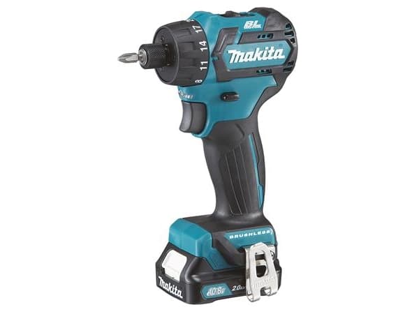 Makita DF032DSAJ, Pistolgreppsborrmaskin, 2,8 cm, 1 cm, 450 rpm, 1500 rpm, 21 Nm