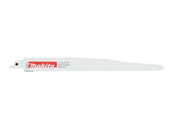 Makita - Blad till tigersåg - för trä med spikar - 3 delar - längd: 225 mm - för Makita DJR183, DJR183RT1J