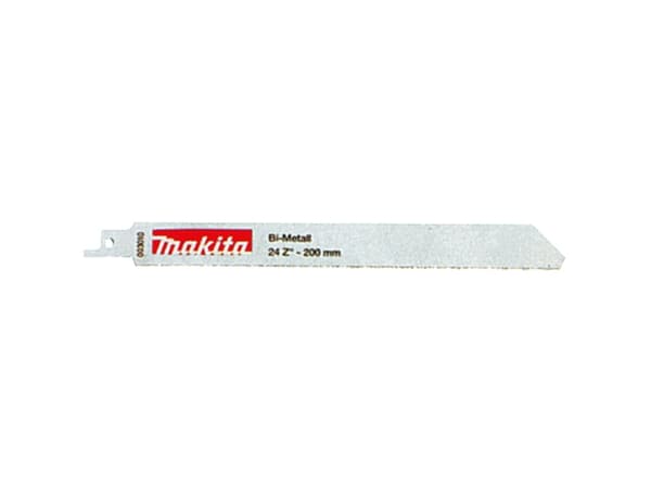 Makita - Sabelsagblad - for rustfritt stål, blikk, stål, iron - 5 deler - lengde: 200 mm - for Makita JR002GZ