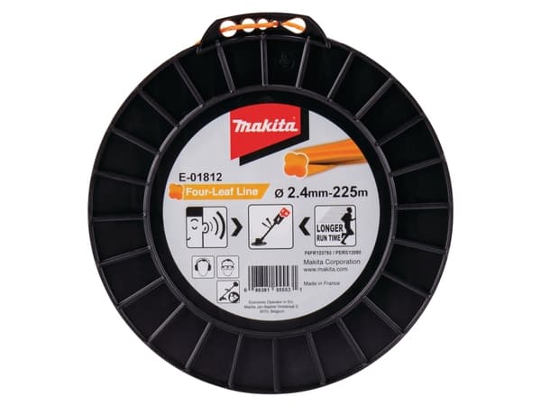 Makita E-01812, Raivaussahan siima, Oranssi, 225 m, 1 kpl
