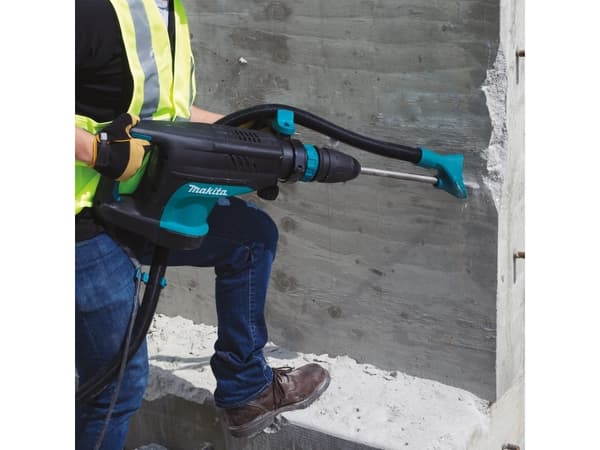 Makita - Dust extraction attachment set - längd: 1500 mm - för Makita DHR400PG2U, DHR400ZKU, HM1213C, HM1214C, HR006GZ; XGT HR006GZ