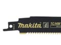 Miniatyrbild 5 av 5: Makita - Blad till tigersåg - för trä, metall, rostfritt stål, gjutjärn, kompositmaterial - längd: 100 mm - för Makita DJR186Z, DJR187Z, DJR188Z, JR3