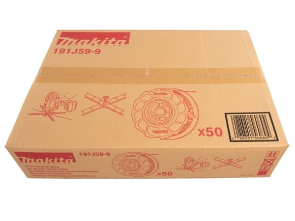 Makita 191J59-9, 46,5 mm, 34 mm, 10,5 mm, 50 styck