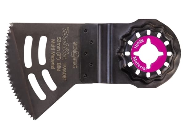 Makita B-69777 Skärskivor 53 TMA081, BIM, STARLOCK, gipsväggar, glasfiber, epoxi, aluminium, rostfritt stål