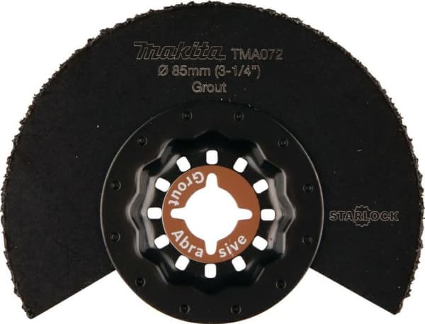 Makita MAKITA MAKITA MT Kaaren muotoinen leikkuuterä kapeisiin porausreikiin 85mm K40 SEGMENT, MULTITOOL