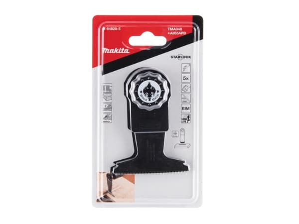 Makita B-64820-5 Tryckavlastande kapskivor 65mm TMA048; BIM, STARLOCK, Trä & Metall , 5st