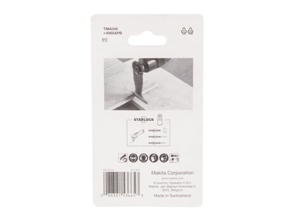 Makita B-64820-5 Tryckavlastande kapskivor 65mm TMA048; BIM, STARLOCK, Trä & Metall , 5st