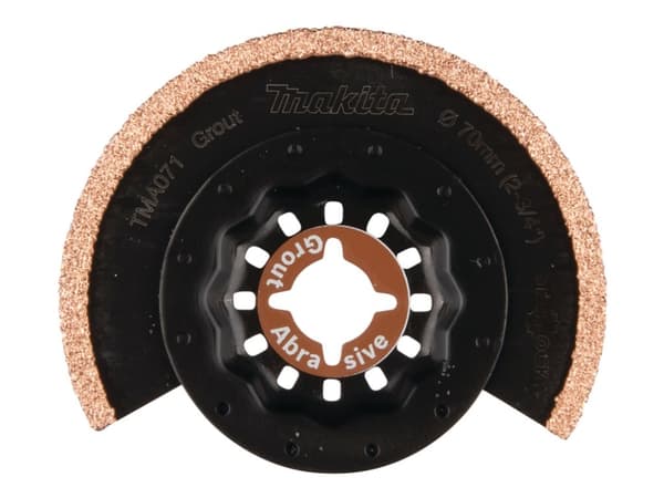 Makita TMA071 - Segmentsågblad - för glasfiber, murbruk, lättbetong, epoxi, glass fiber reinforced plastic - 70 mm - grus: 50