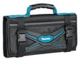 Miniatyrbilde 1 av 5: Makita E-15506 Sammenleggbar verktøykasse med separate rom for ulike verktøy, med bærehåndtak.
