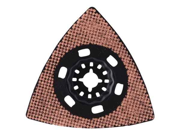 Makita TMA086 - Sanding plate - för trä, kakellim, murbruk - delta - grus: 100 - 90 mm - för Makita DTM51Z, DTM51ZJX2