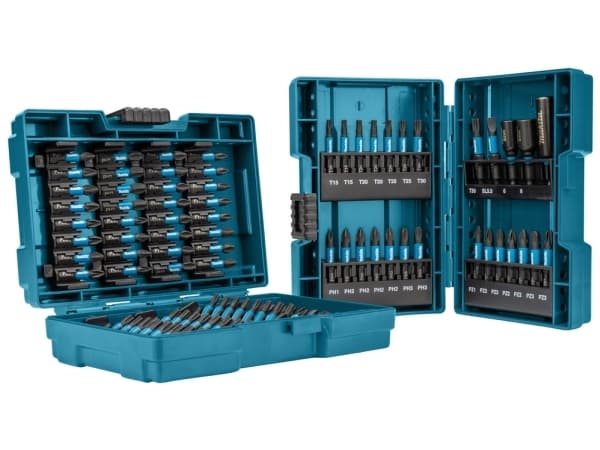 Makita Impact Black - Bitsats för slagskruvdragare - 90 delar - torx, phillips, pozidriv - längd: 50 mm, 25 mm