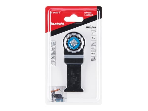 Makita B-64939-5, Bimetall, 5 cm, 5 styck