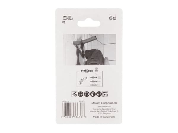 Makita B-64939-5, Bimetall, 5 cm, 5 styck