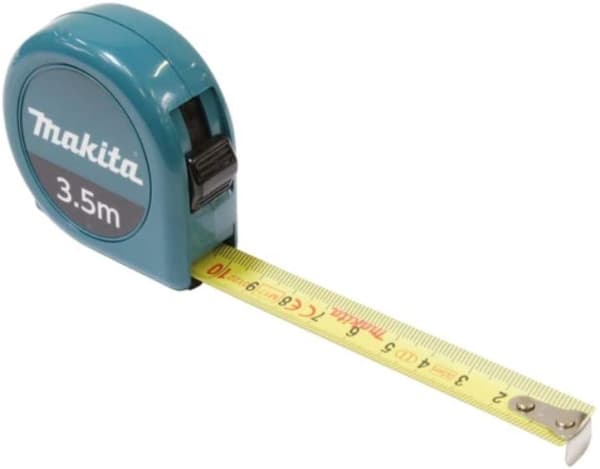 Makita - Målebånd - 3,5 m - Klingebredde: 16 mm - polyesterikuori