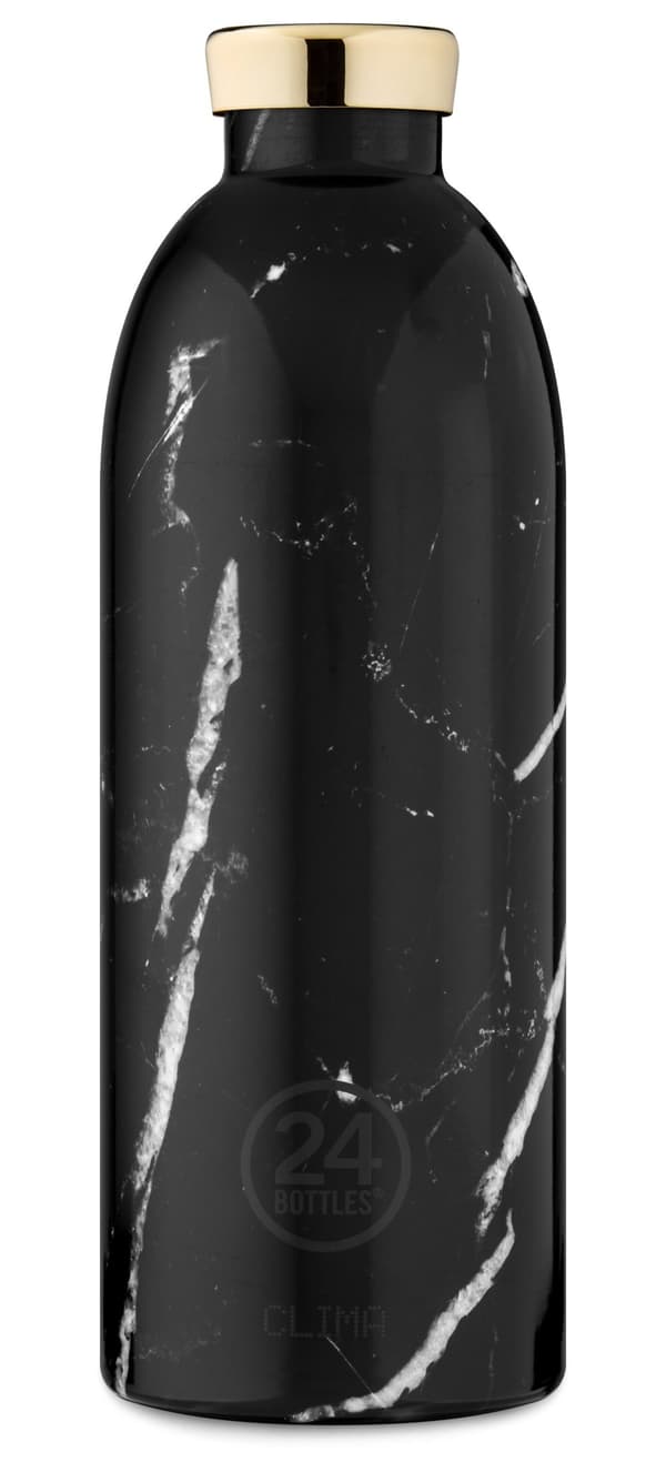 24 Bottles - Clima Bottle 0,85 L -  Black Marble (24B434)
