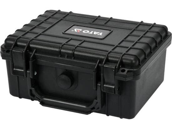 Yato YT-08900, Verktøykasse (hard), Polypropylen (PP), Sort, 232 mm, 192 mm, 111 mm